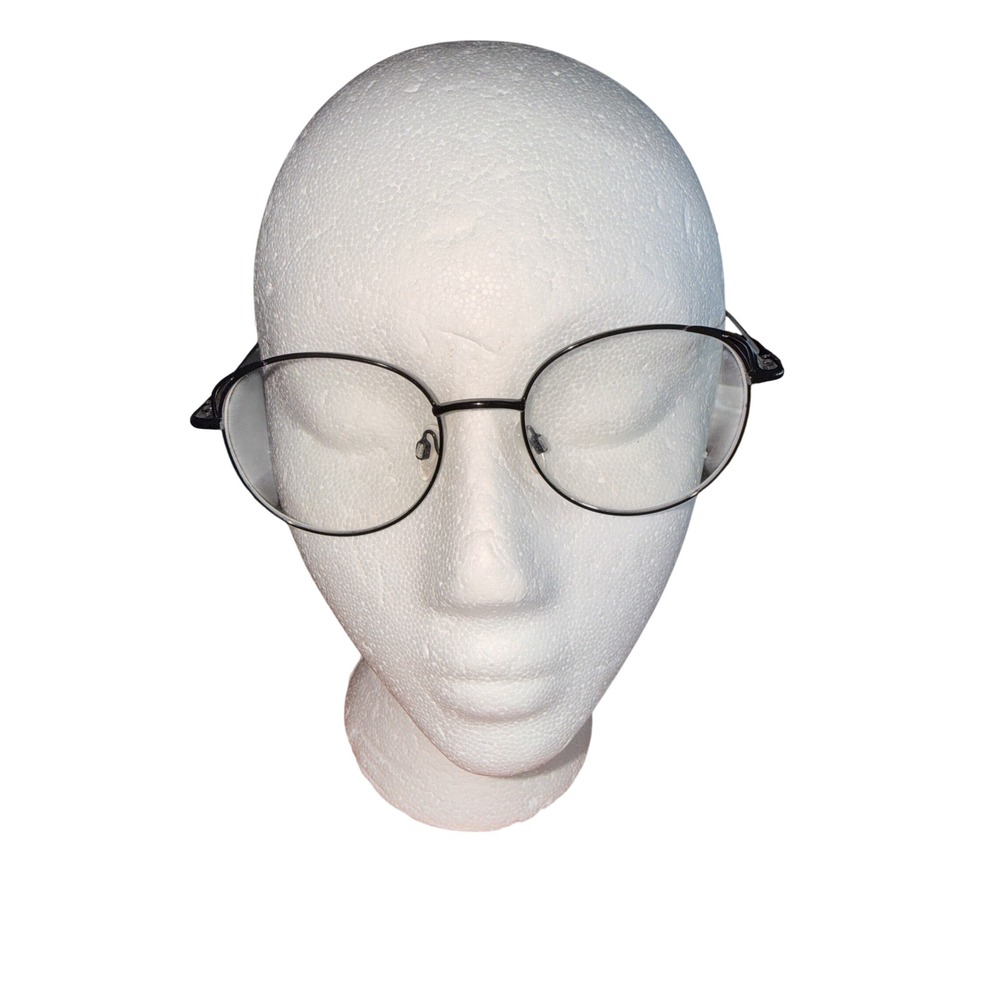 Andwood AR007 Round Black Metal Eyeglass 52-18-143 Unisex Minimalist
